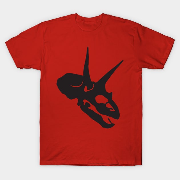 Terra Fossil Triceratops Head T-Shirt by Terra Fossil Merch